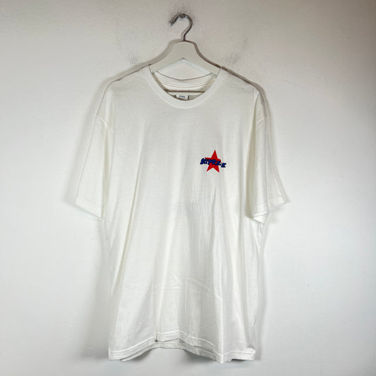 Supreme White FW19 'Money Power Respect' T-Shirt Size L