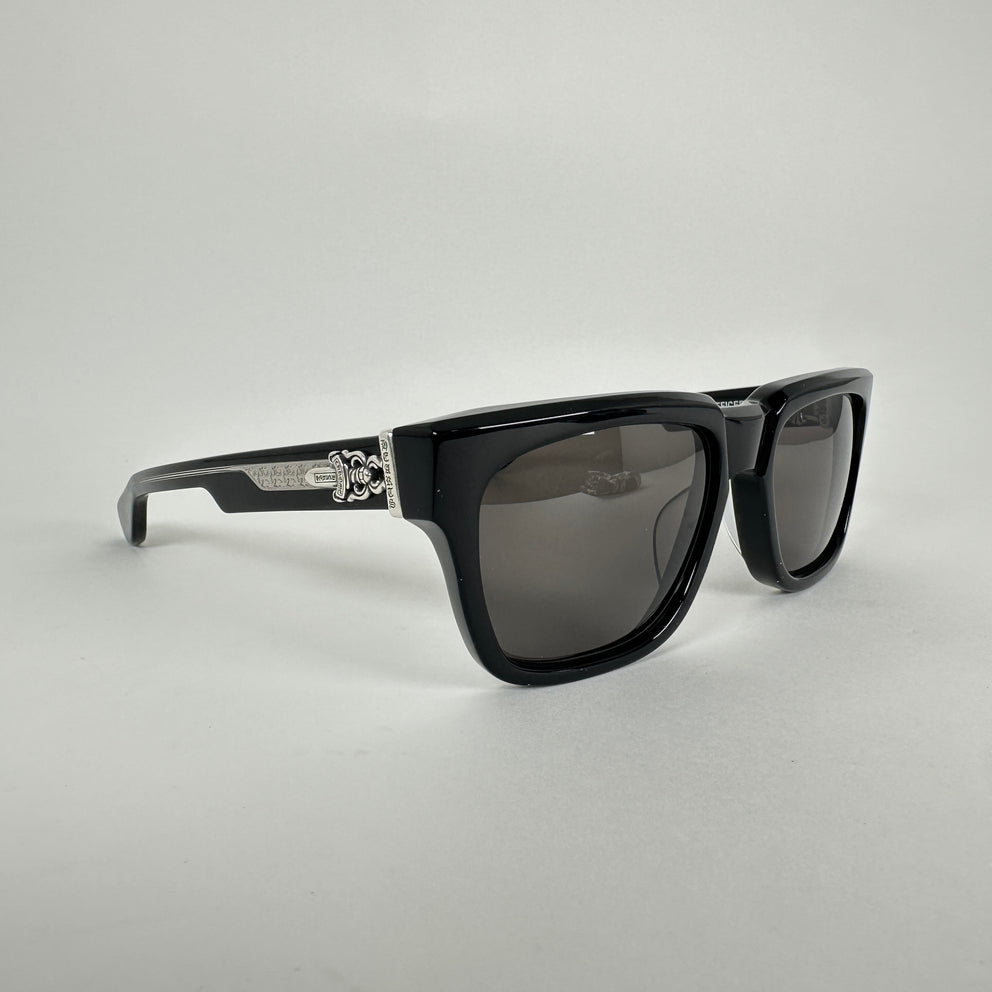 Chrome Hearts Black Box Officer Sunglasses