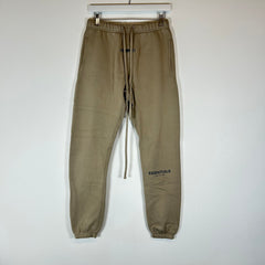 Essentials Beige Logo Sweatpants Size XS
