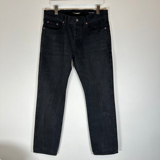 Saint Laurent D18 Black Washed Jeans Size 32