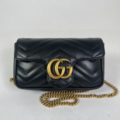 Gucci Super Mini GG Marmont Bag
