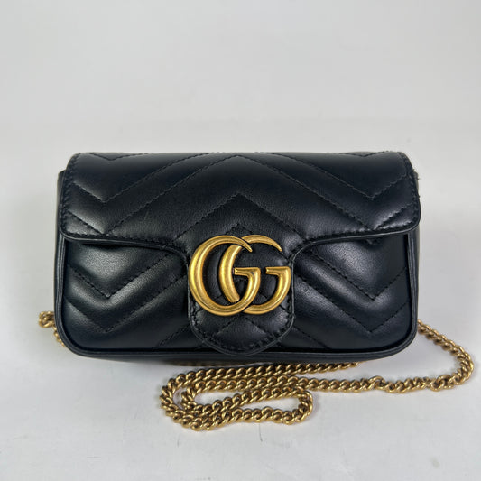 Gucci Super Mini GG Marmont Bag