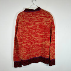 Marni Orange Maglia Wool Sweater Size L