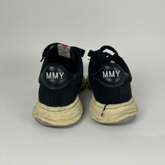 MMY Wayne Black Low Top Sneakers Size 44