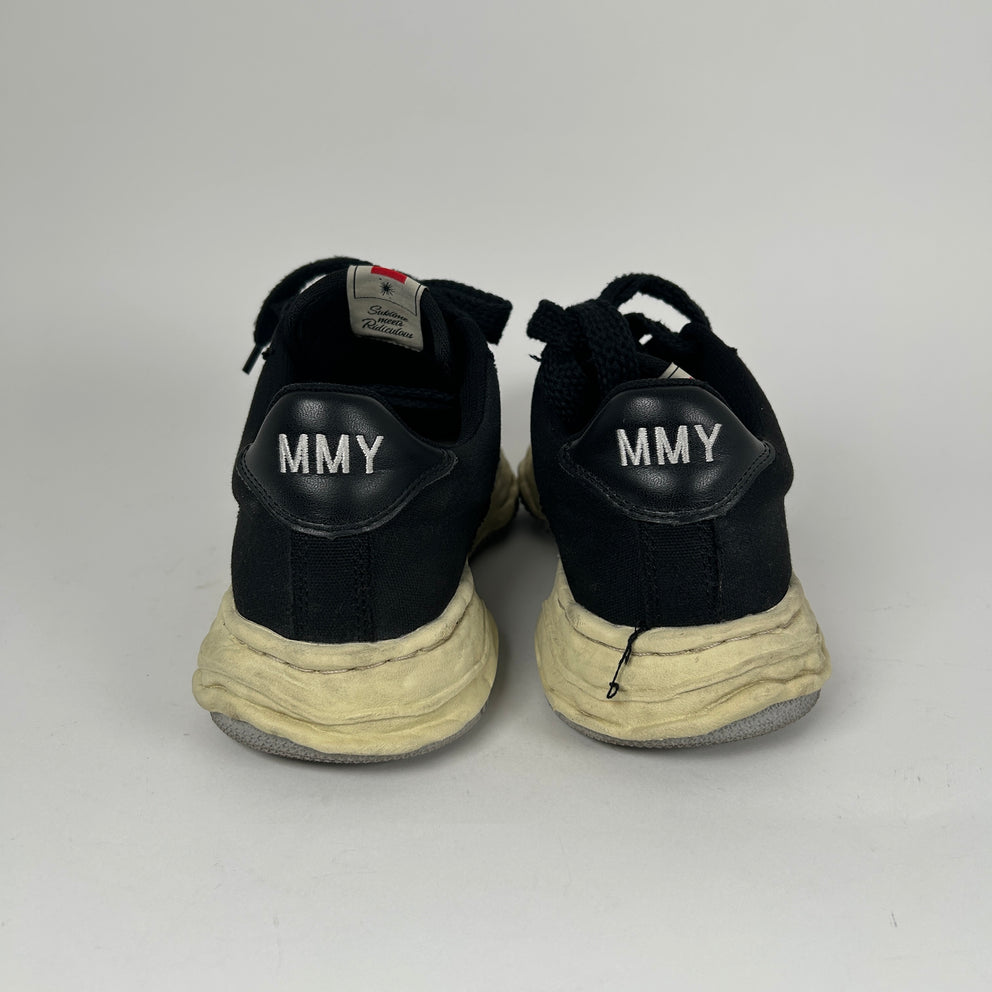 MMY Wayne Black Low Top Sneakers Size 44
