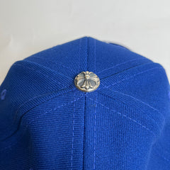 Chrome Hearts Blue/White CH Baseball Hat