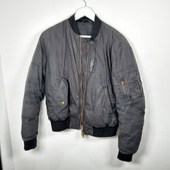 Acne Studios Black Bomber Jacket Size S