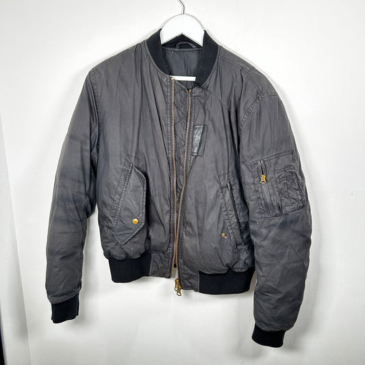 Acne Studios Black Bomber Jacket Size S