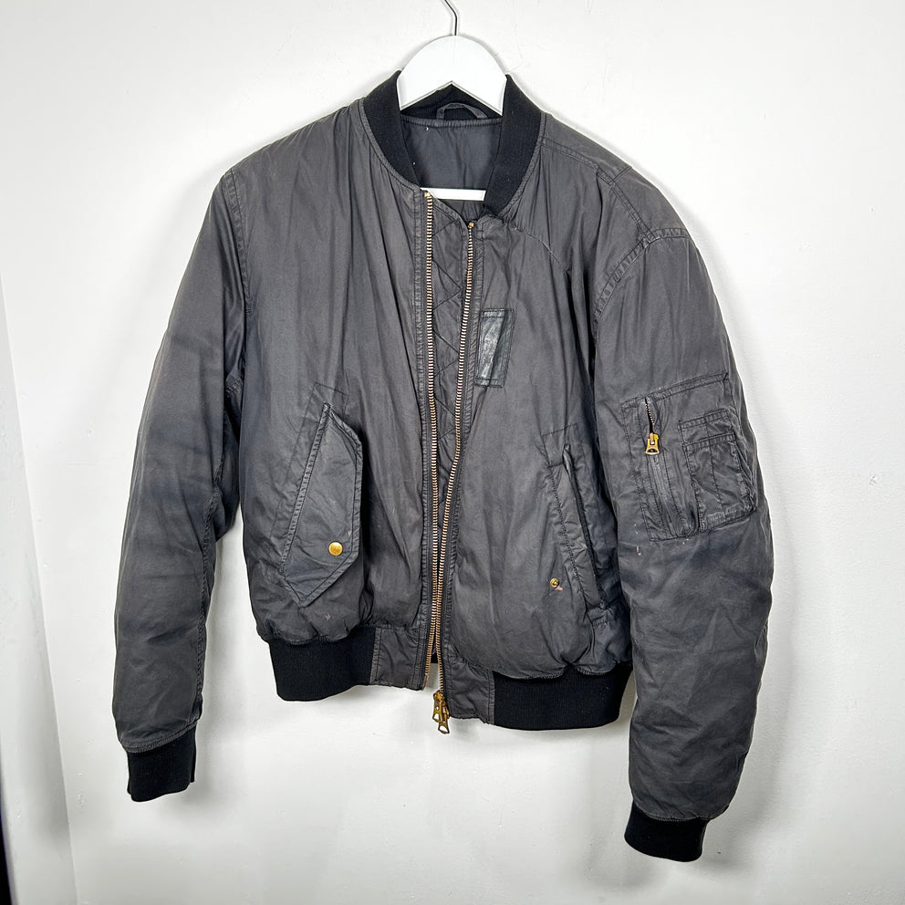 Acne Studios Black Bomber Jacket Size S