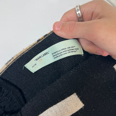 Off-White Cheetah Half Scarf