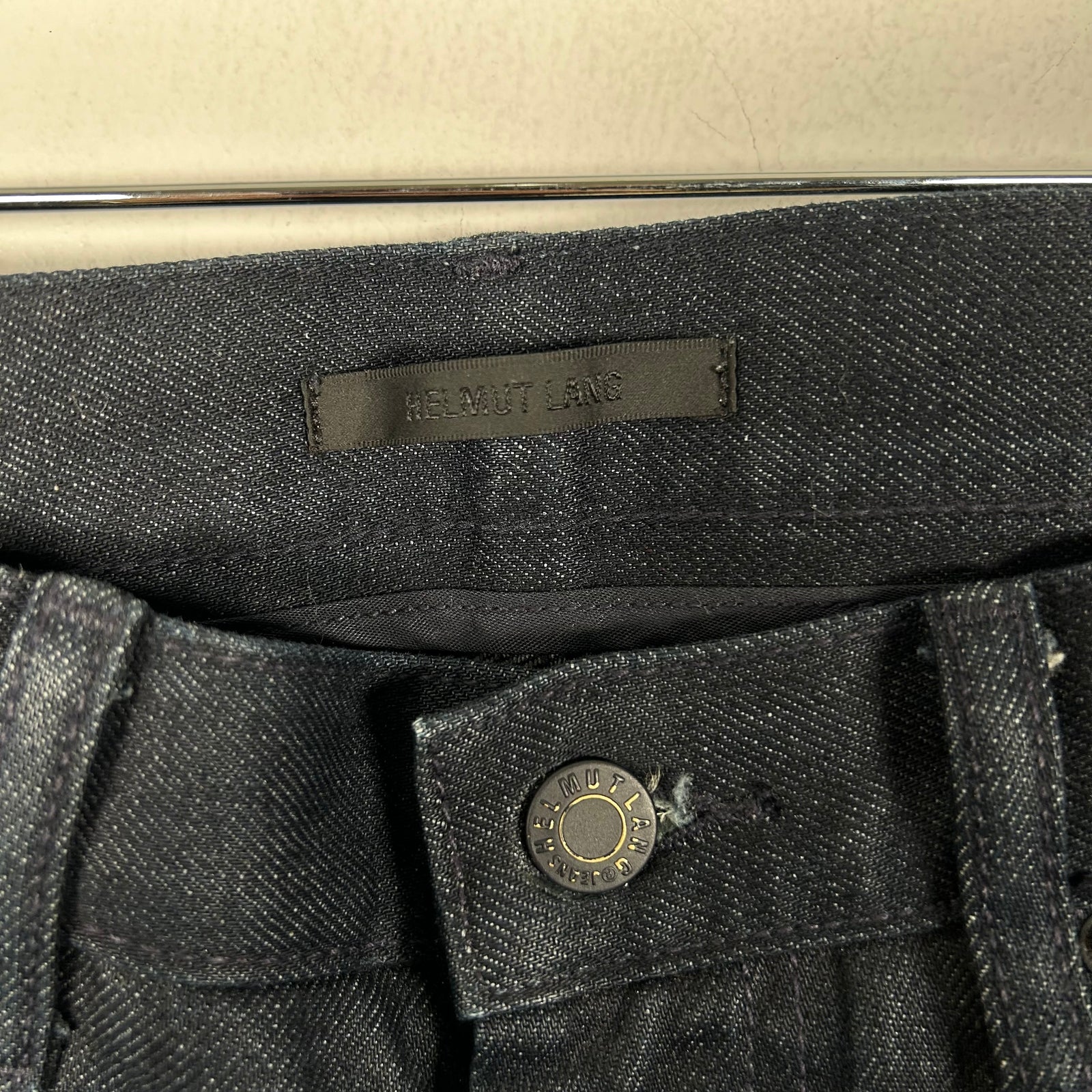 Helmut Lang X Uniqlo Navy Blue Jeans Size 30