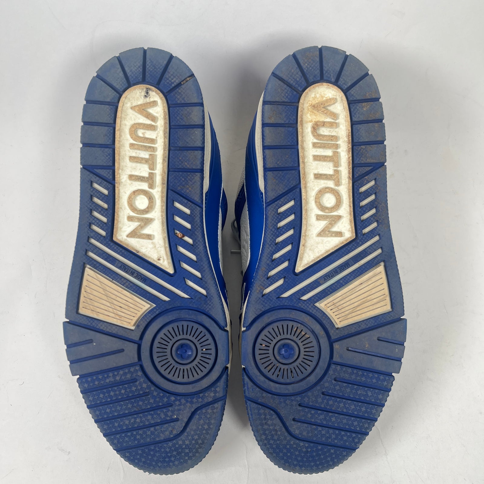 Louis Vuitton Blue/White Trainer Size LV 5.5