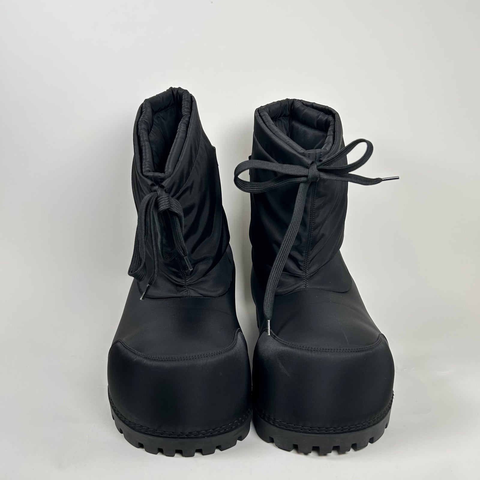 Balenciaga Black Alaska Nylon Boots OSFA