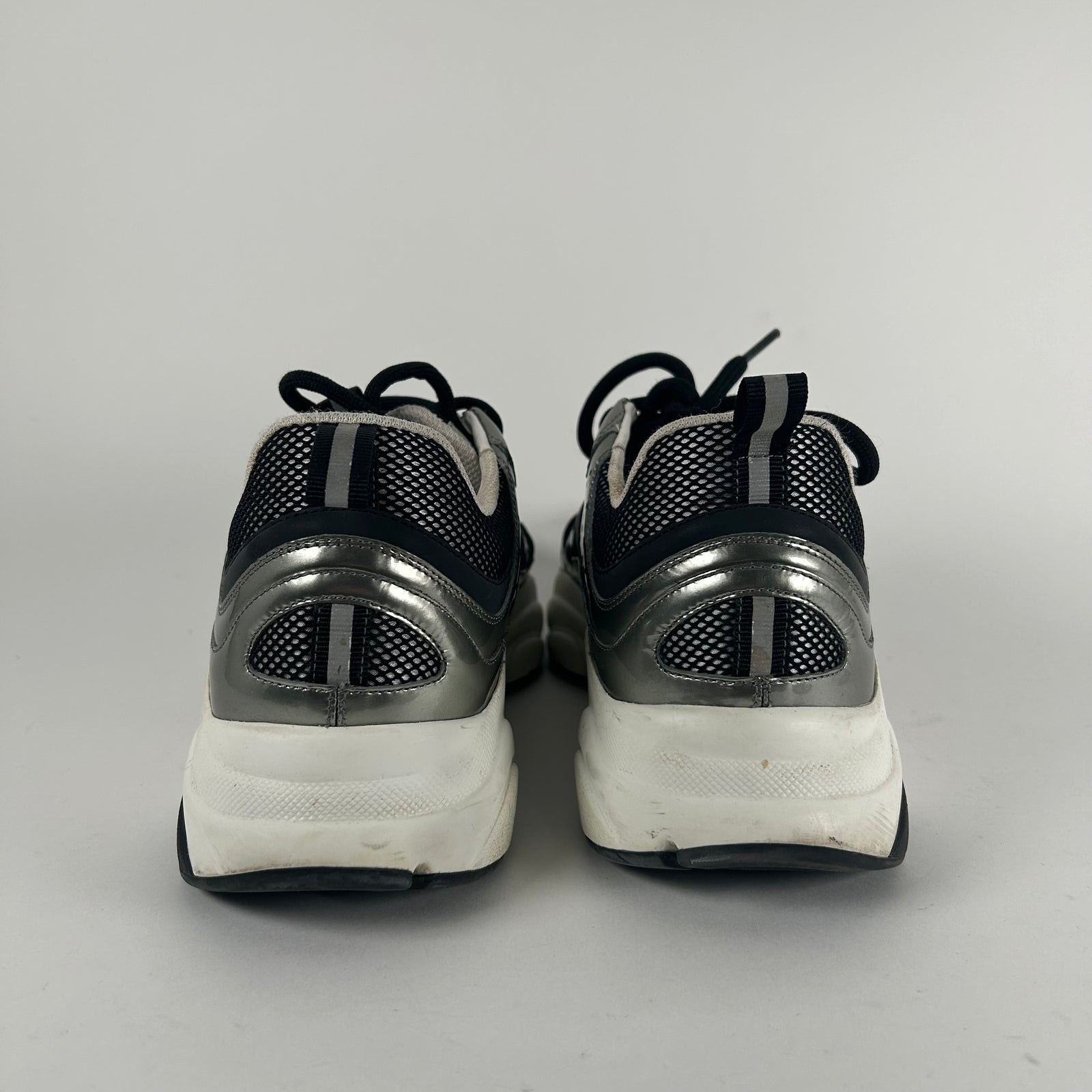 Dior Metallic Silver B22 Size 42