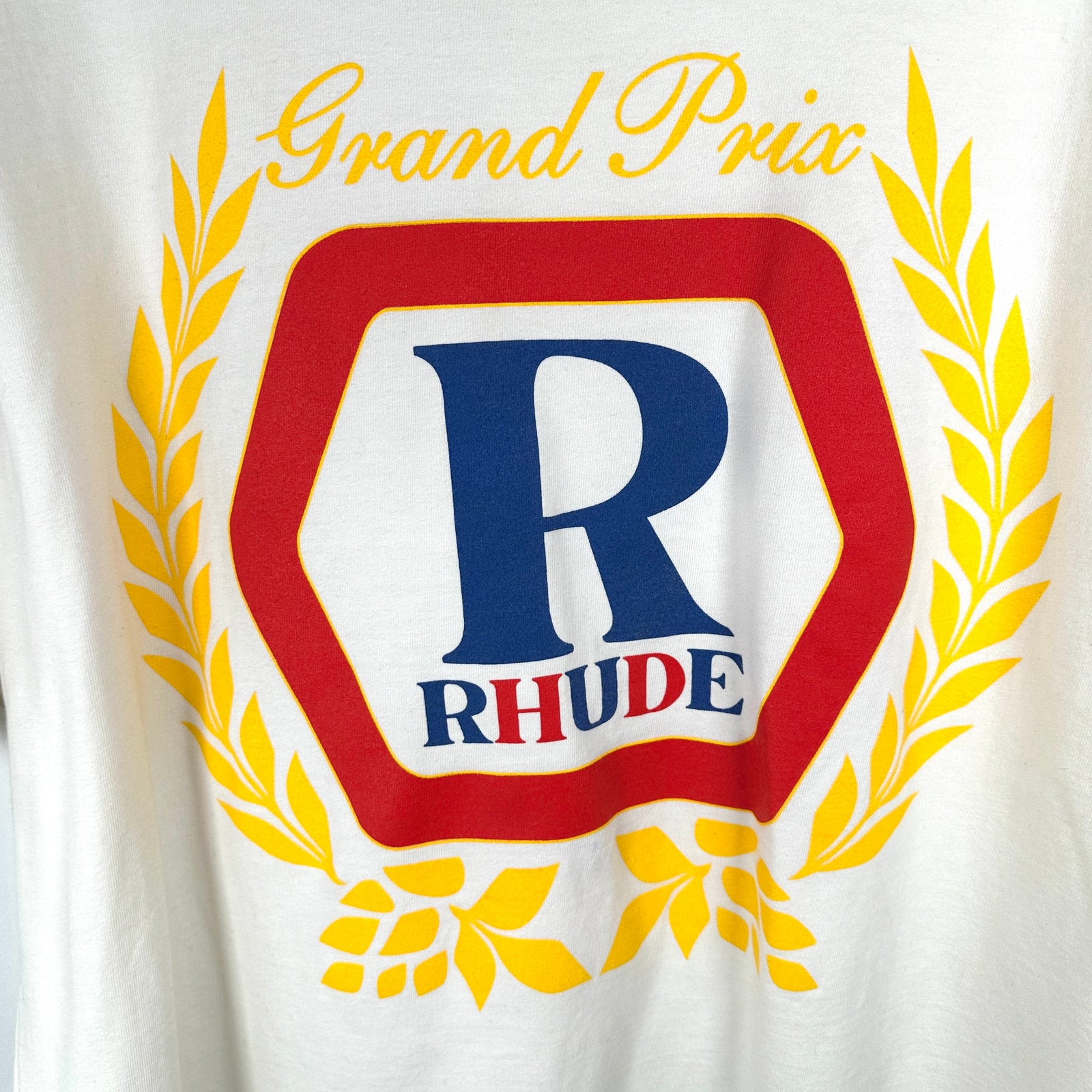 Rhude 'Grand Prix' Graphic T-Shirt Size M