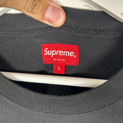 Supreme Logo Long Sleeve Size L
