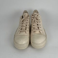 Rick Owens Milk Low Top Ramones Size 44