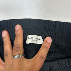 Saint Laurent Black Sweat Shorts Size M