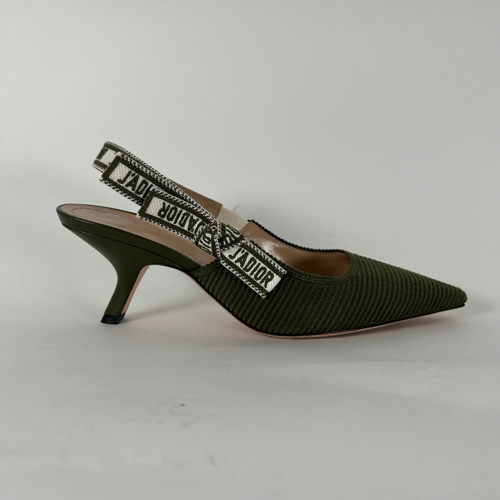 Dior J'adior Gren Slingback Pumps Size 39