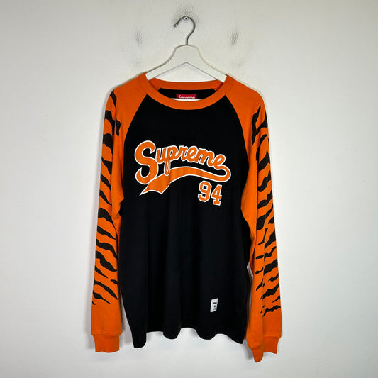 Supreme SS26 Tiger Raglan Longsleeve