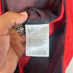 Moncler Red Pakito Hooded Vest Size 2