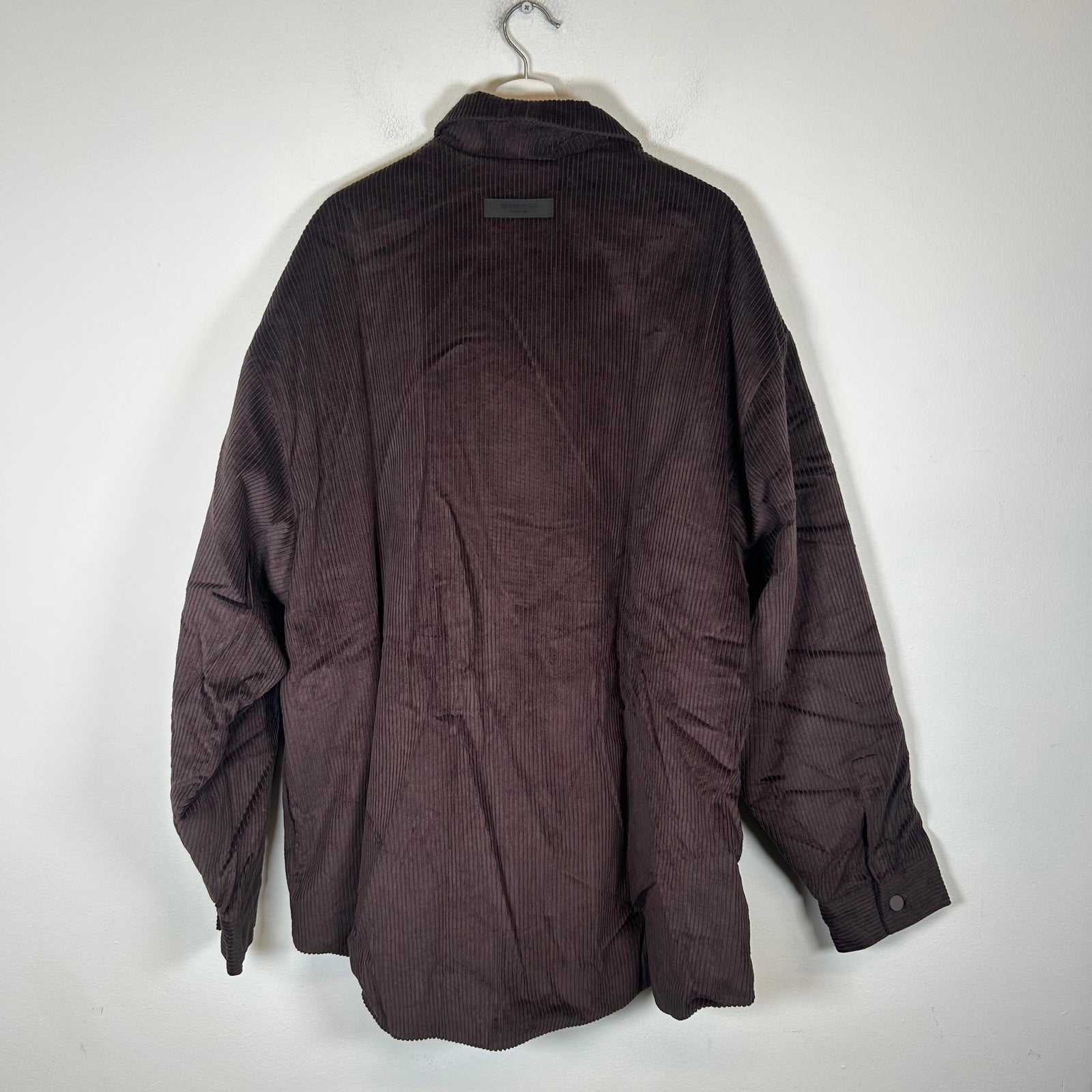 Fear of God Essentials Plum Corduroy Jacket Size L