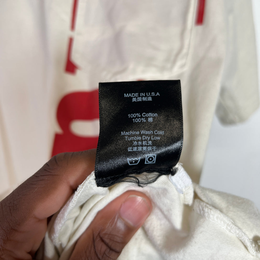 Rhude Marlboro Vertical Logo Pocket T-Shirt