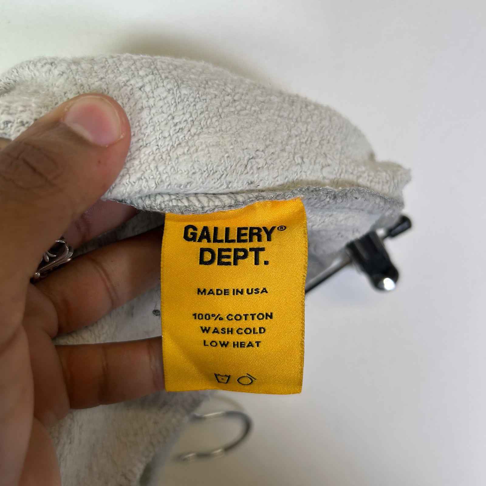 Gallery Dept Grey Paint Splatter Flare Sweatpants
