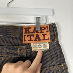 Kapital Brown Century Denim Size 34