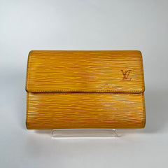 Louis Vuitton Yellow Epi Leather Bi-Fold