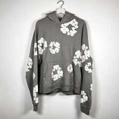 Denim Tears Grey Wreath Hoodie Size XXL