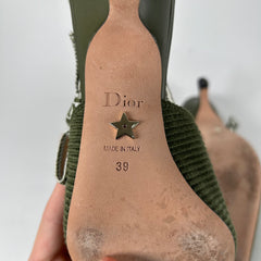 Dior J'adior Gren Slingback Pumps Size 39