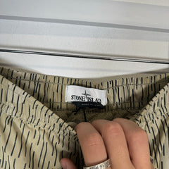 Stone Island Nylon Rain Camo Cargo Shorts Size 36