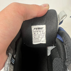Balenciaga Red/Blue Runner Sneakers Size 40