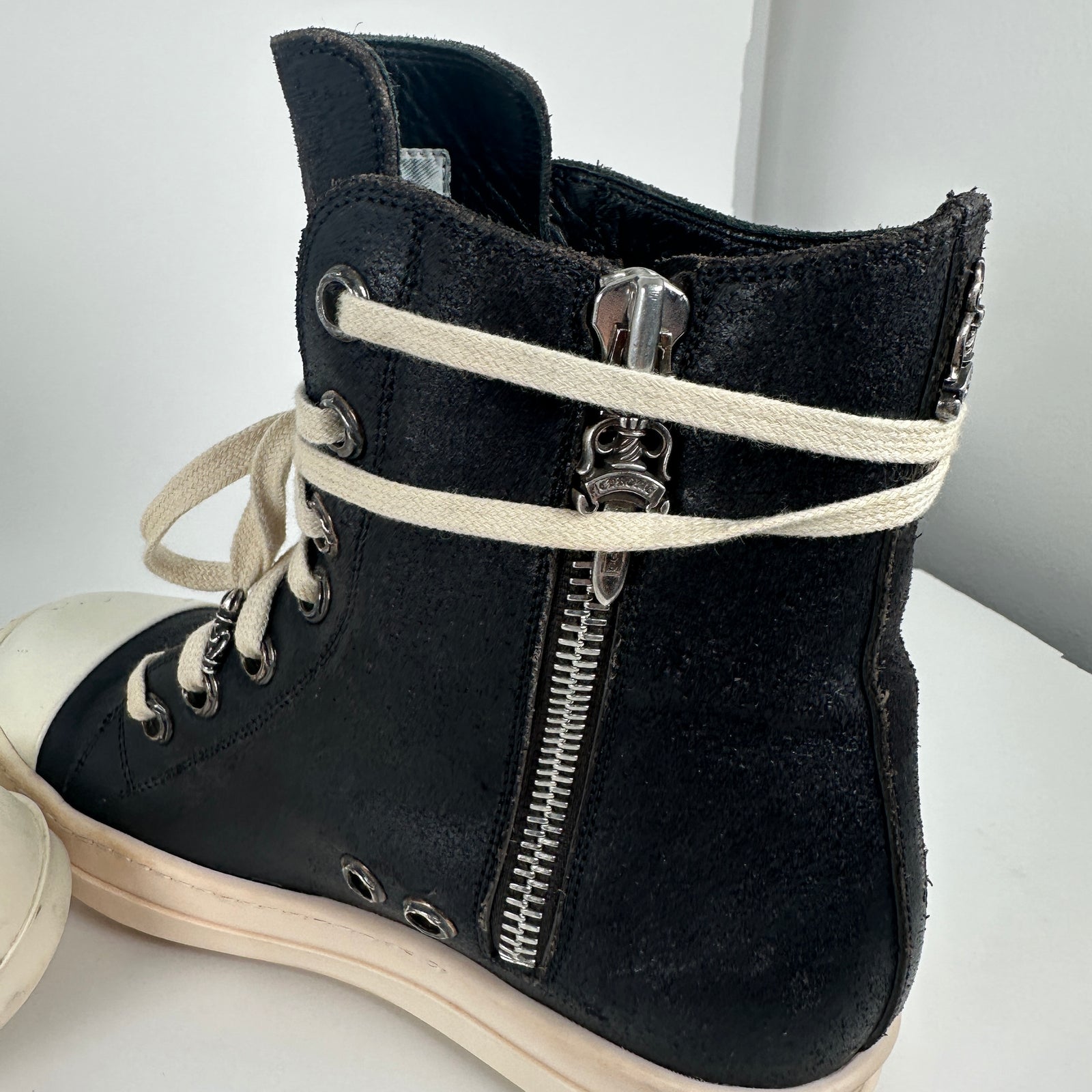 Rick Owens x Chrome Hearts Ramones Size 38