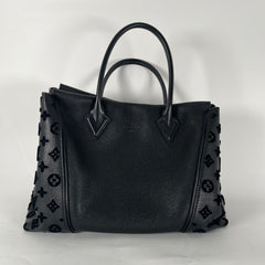 Louis Vuitton Black Veau Cachemire W Tote PM