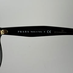 Prada Black Frame Floral Glasses