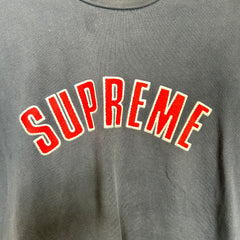 Supreme Navy Arc Logo Tee Size S