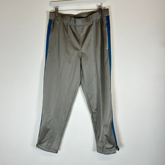 Comme Des Garcons SHIRT Grey Striped Track Pants Size L