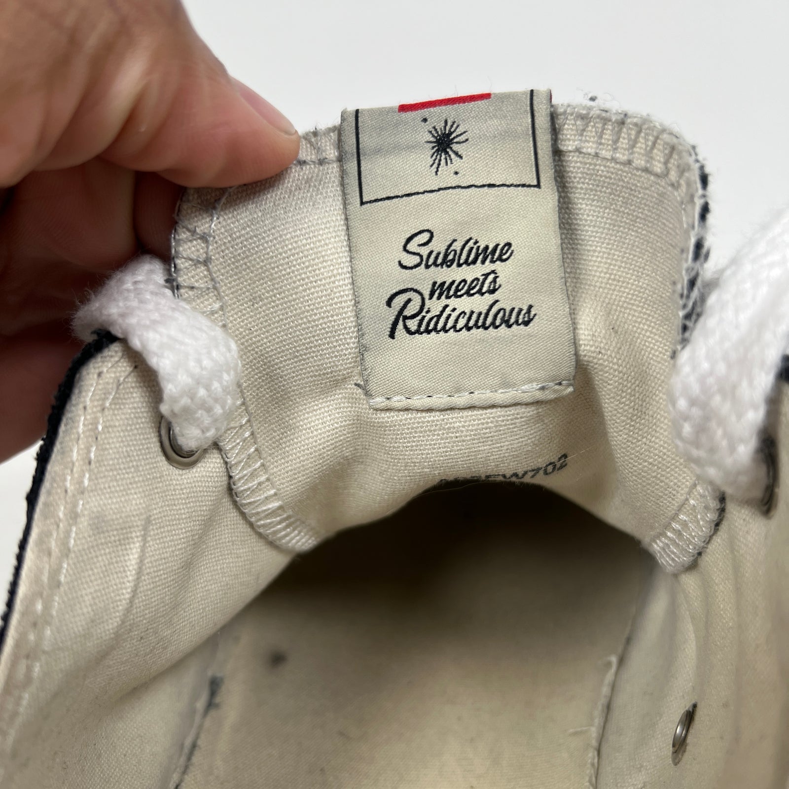 Maison Mihara Yasuhiro Black/White Hank OG Sole Sneaker Size 45