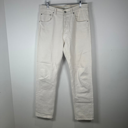 Helmut Lang White 5 Pocket Denim Size 32