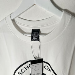 Number (N)ine School of Visual Comedy White T-Shirt Size 4