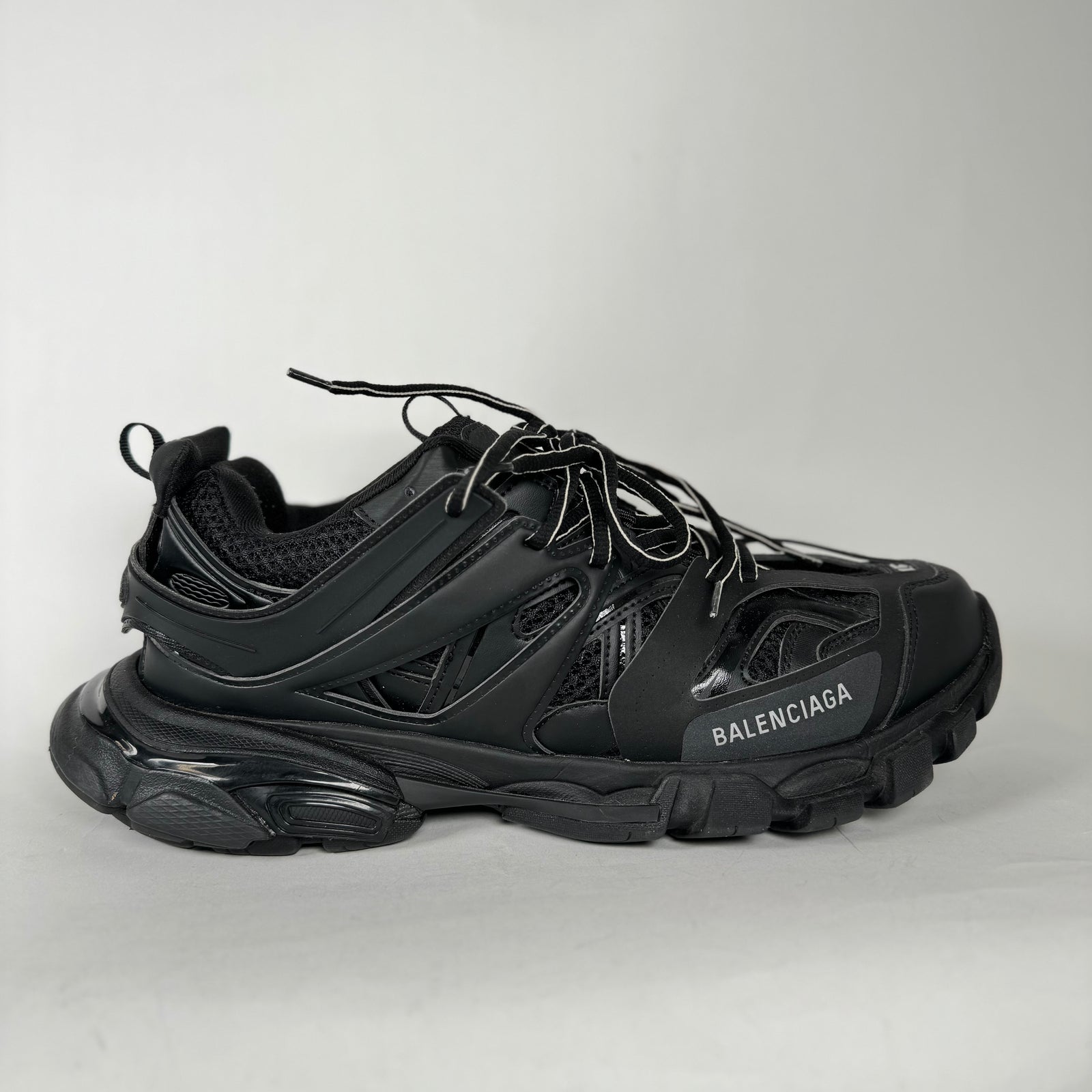 Balenciaga Black Track Sneakers Size 45