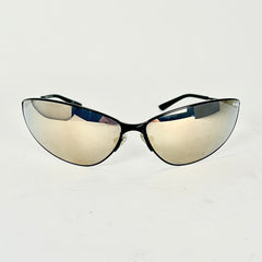 Balenciaga Metal Razor Cat Eye Sunglasses