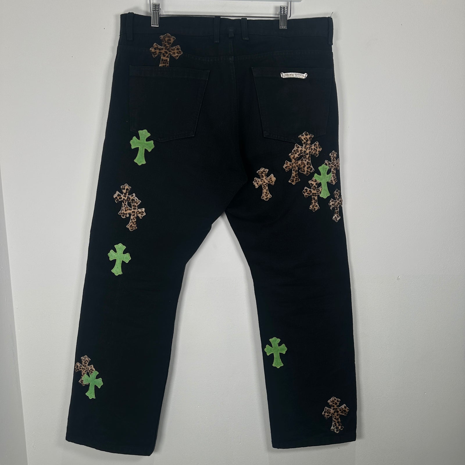 Chrome Hearts Patch Jeans Size 38