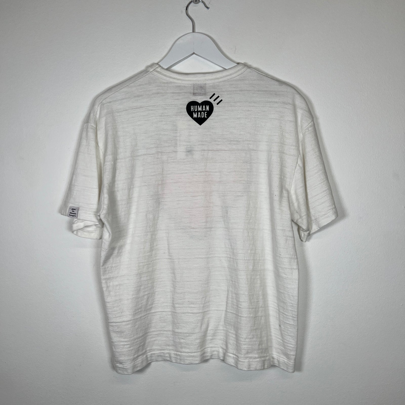 Human Made White Heart Logo Shirt