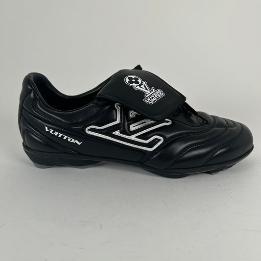 Louis Vuitton Black 'Footprint' Soccer Sneaker Size 10.5 LV