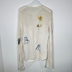 Raf Simons Guitar Boy Sketch Long-Sleeve Size L