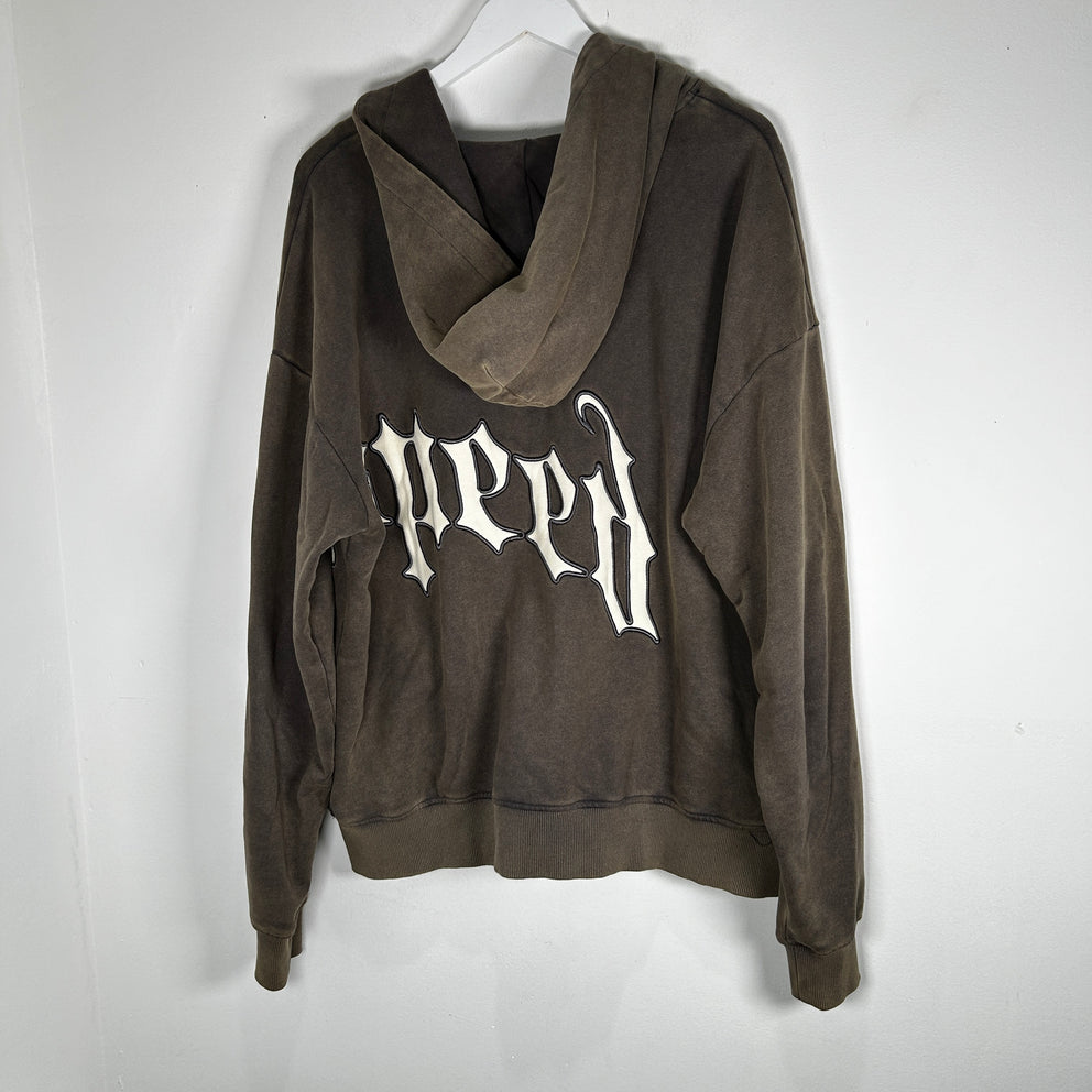 Godspeed FW23 Logo Zip-Up Hoodie Size M