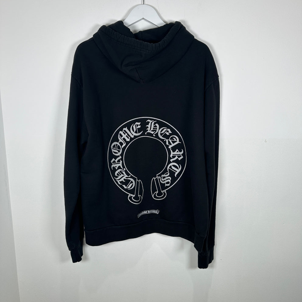 Chrome Hearts Black Glitter Hoodie Size M